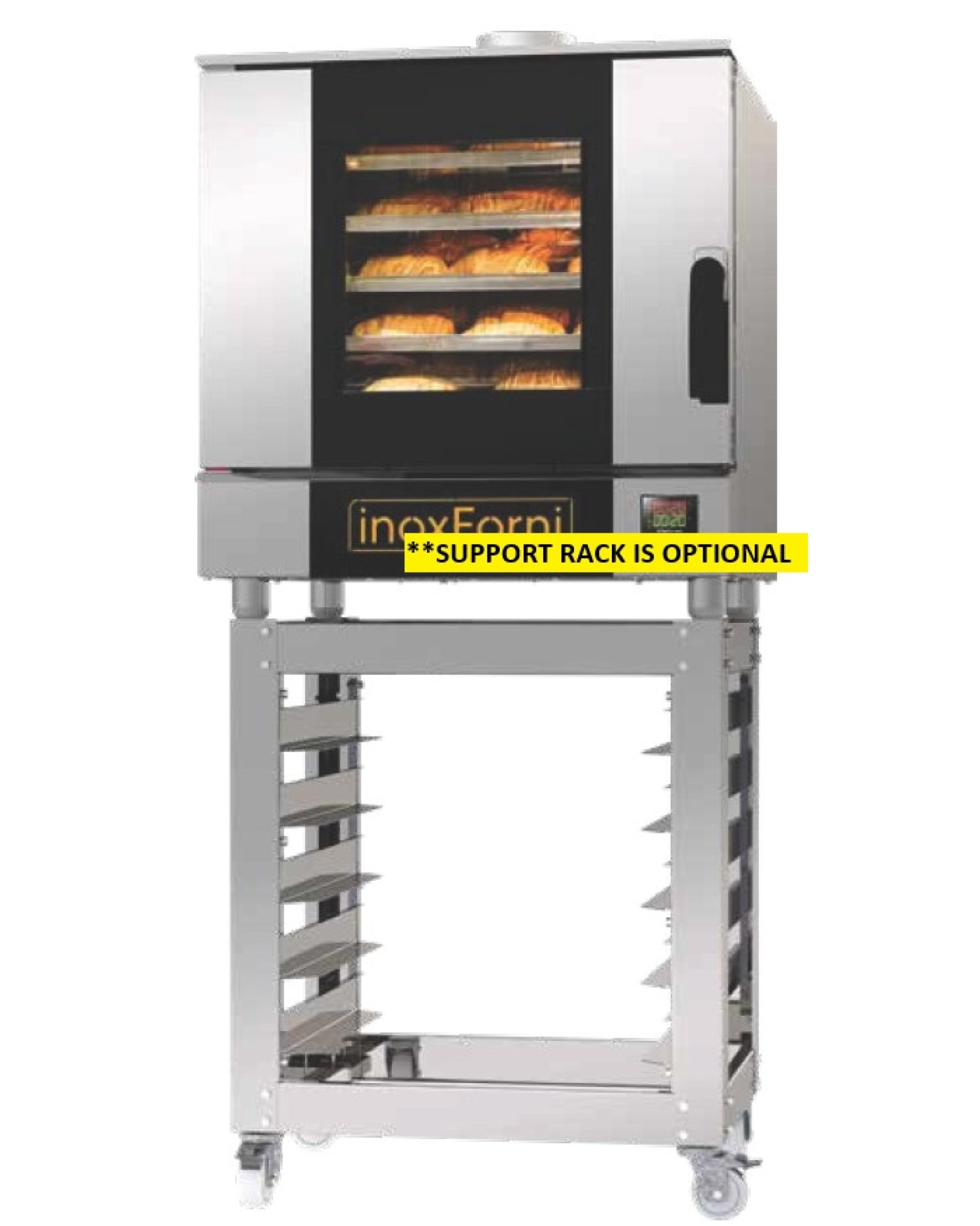 InoxForni Electric Convection Oven with Steam (Half-Size) InoxForni Electric Convection Oven with Steam (Half-Size)