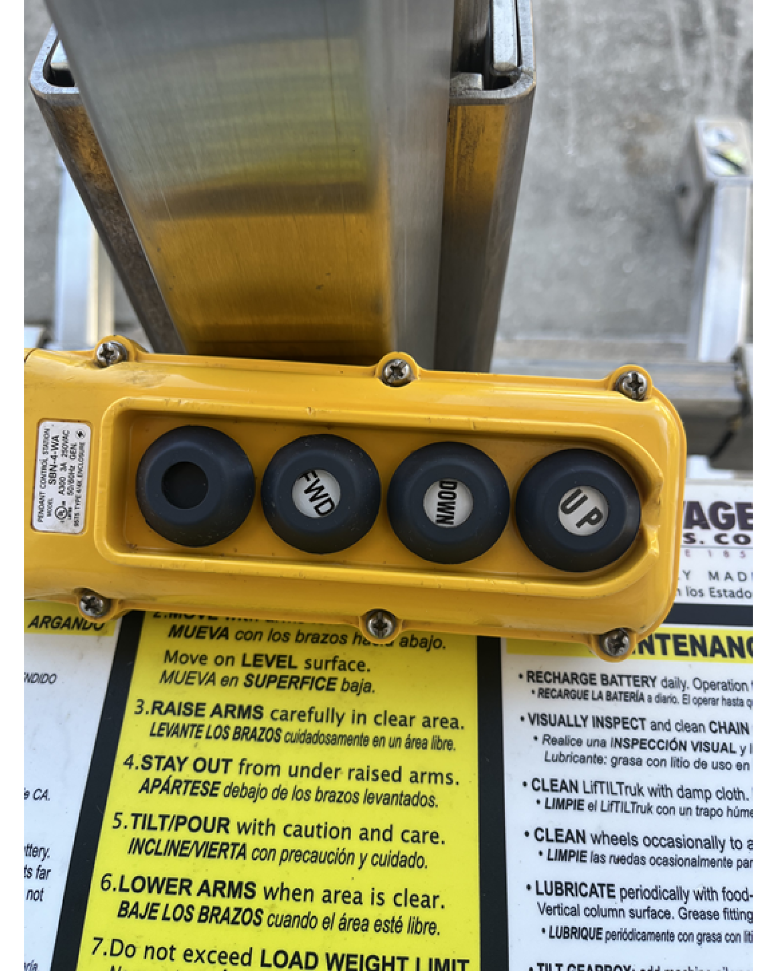 Savage Bros. Bowl Lift (USED)
