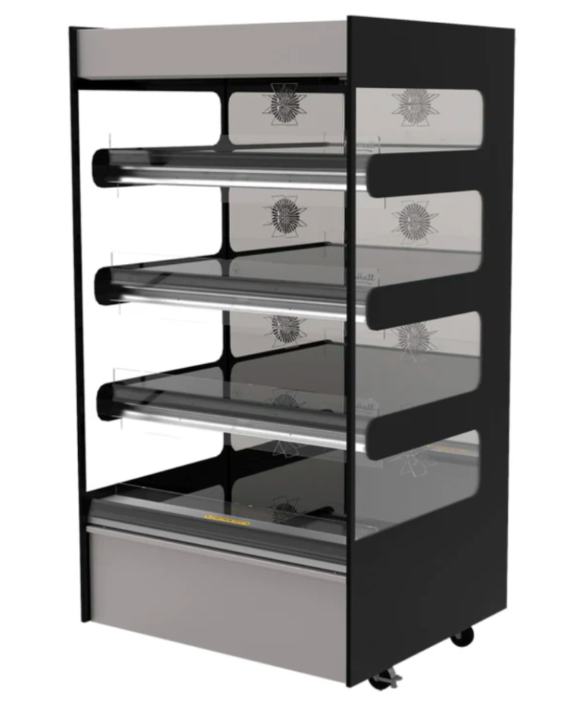 Flexeserve 38 3/5" Self-Serve Heated Display Case - 4 Levels (USED)