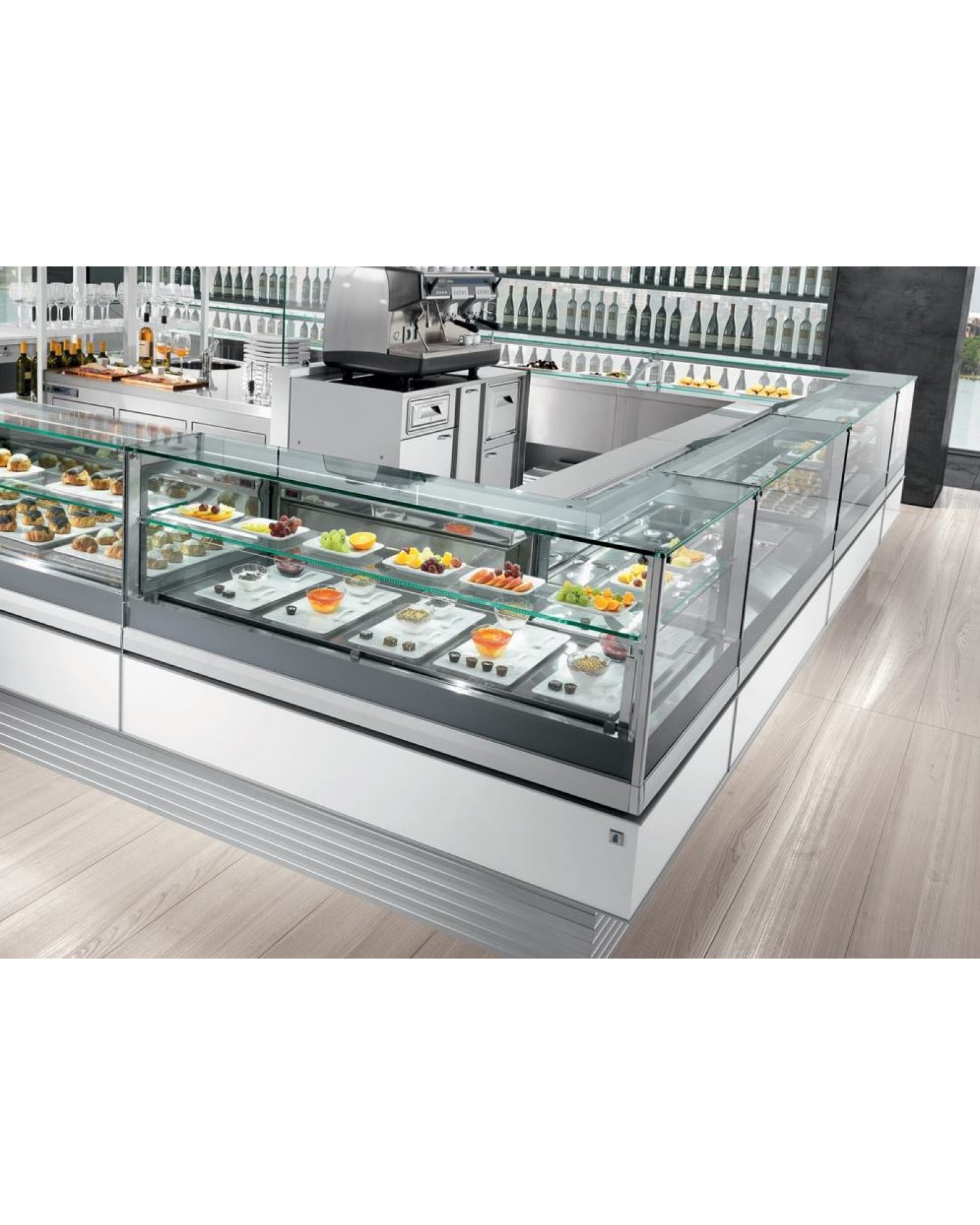 Bakery and Pastry Mixed Display Cases