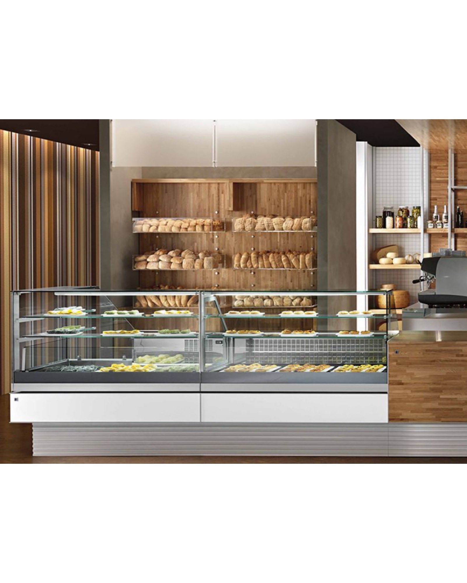 Bakery and Pastry Mixed Display Cases