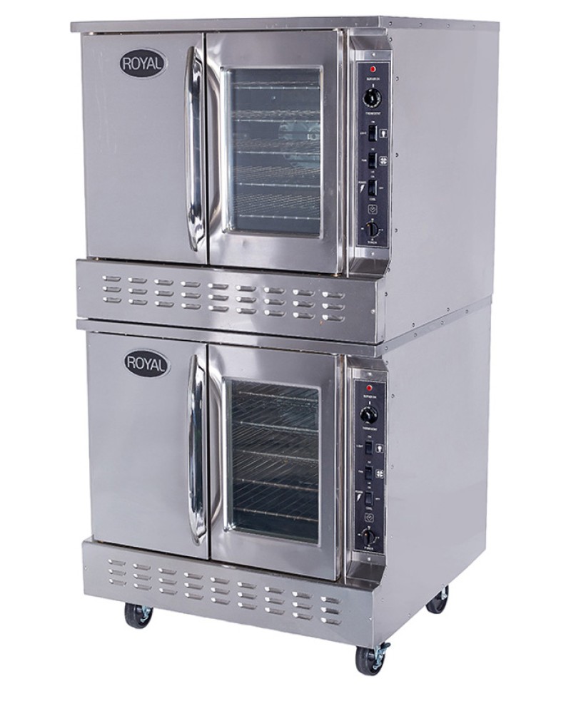 Double Convection Oven (Gas) (Royal)