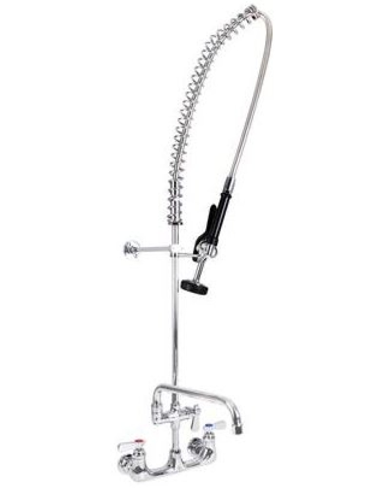 8" O.C. Optiflow Splash Mount Prerinse w/ ADD-A-FAUCET