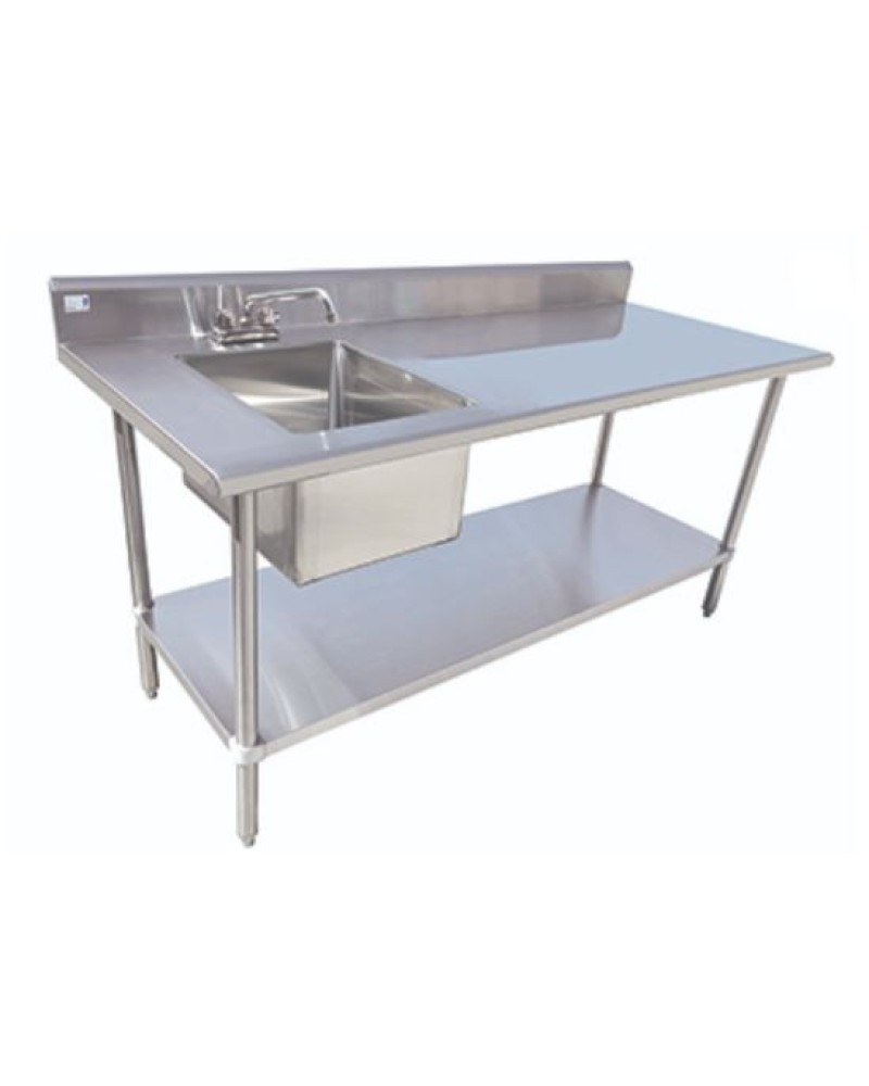 48x30 S/S Sink and Table Combo