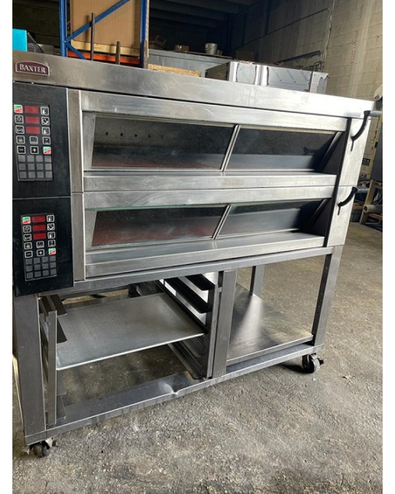 Baxter Double Wide Deck Oven (USED)