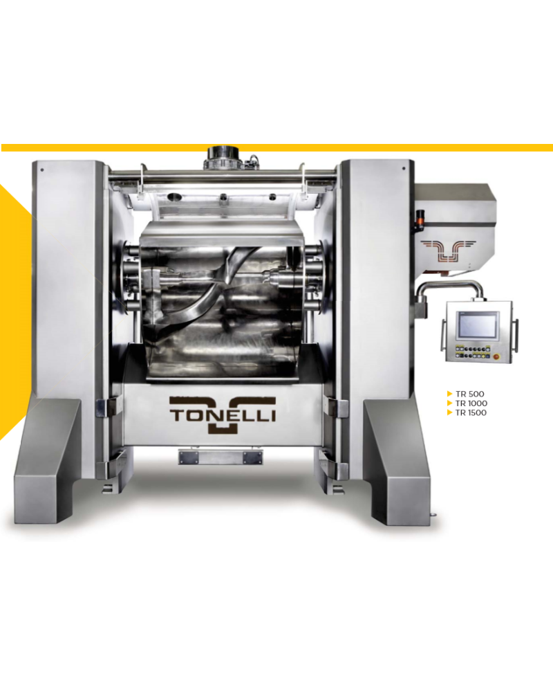 Tonelli Horizontal Mixers (500-1500 kgs) EXPORT ONLY